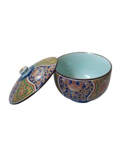 TASSE À THÉ À MOTIF TRADITIONNEL ARITA WARE AVEC COUVERCLE